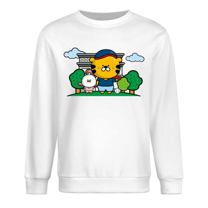 Front Patterned Long Sleeve TopPremium Finish Pure