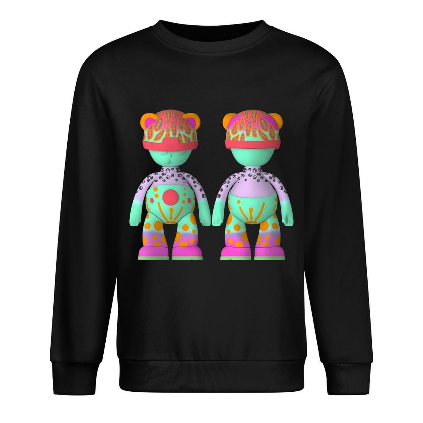 IPIB 250g Crew Neck Long Sleeve Sweatshirt Front GraphicCrew Neck Long Sleeve Sweatshirt6000079-5