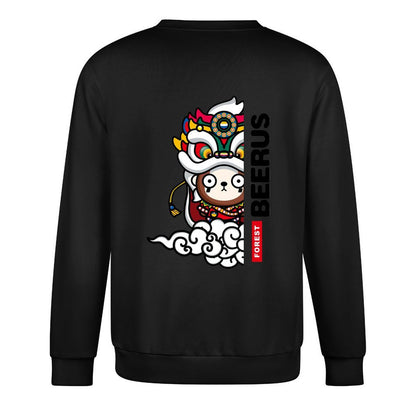 Crew Neck Long Sleeve Sweatshirt 4000628