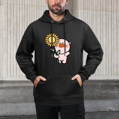 PureStyle Tear-Resistant Front Graphic Hoodies