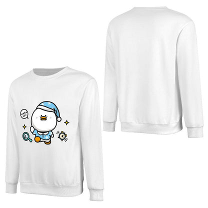 Front Patterned Long Sleeve TopTimeless Relaxed Fit