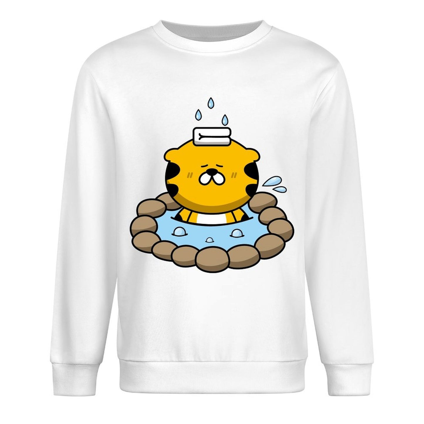 Front Patterned Long Sleeve TopEverydayComfort Indoor