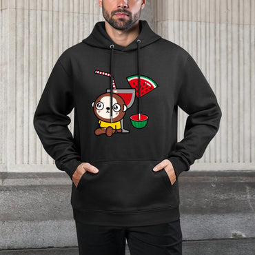 IPBR 250g Hooded Pocket Sweatshirt Front GraphicMen's Hooded  Sweatshirt4001515