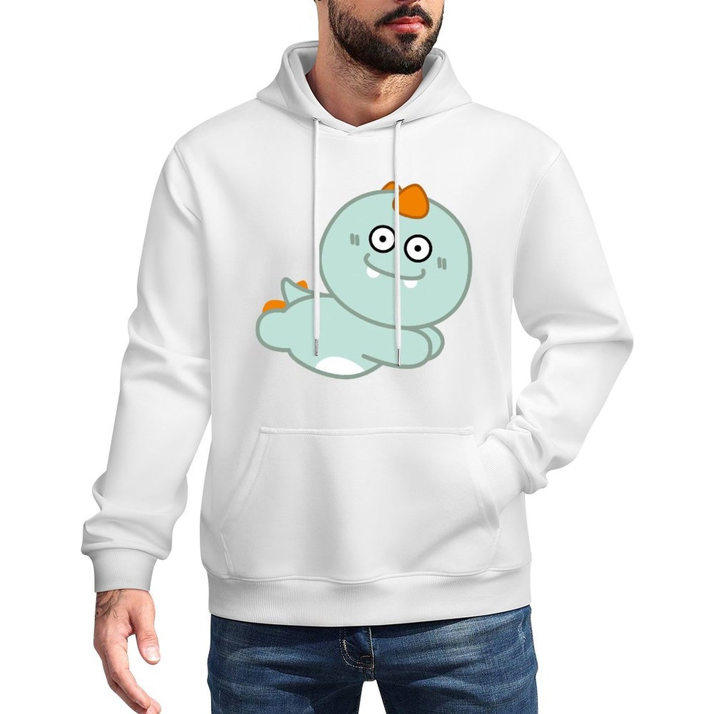 IPBR 250g Hooded Pocket Sweatshirt Front GraphicMen's Hooded  Sweatshirt4000732
