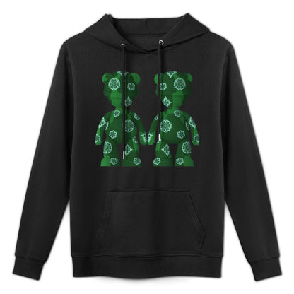 IPIB 250g Hooded Pocket Sweatshirt Front GraphicMen's Hooded  Sweatshirt6000091-1
