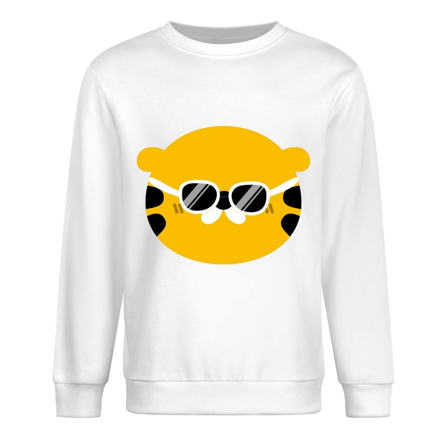 Front Patterned Long Sleeve TopWrinkle-Free Refined