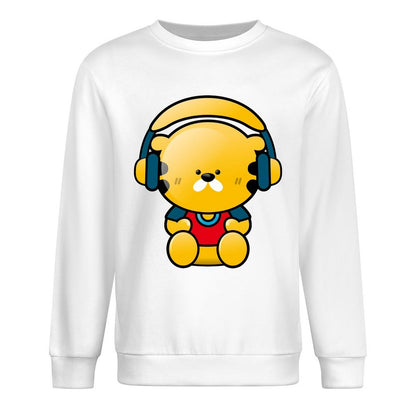 Front Patterned Long Sleeve TopComfortFit Design-Your-Own