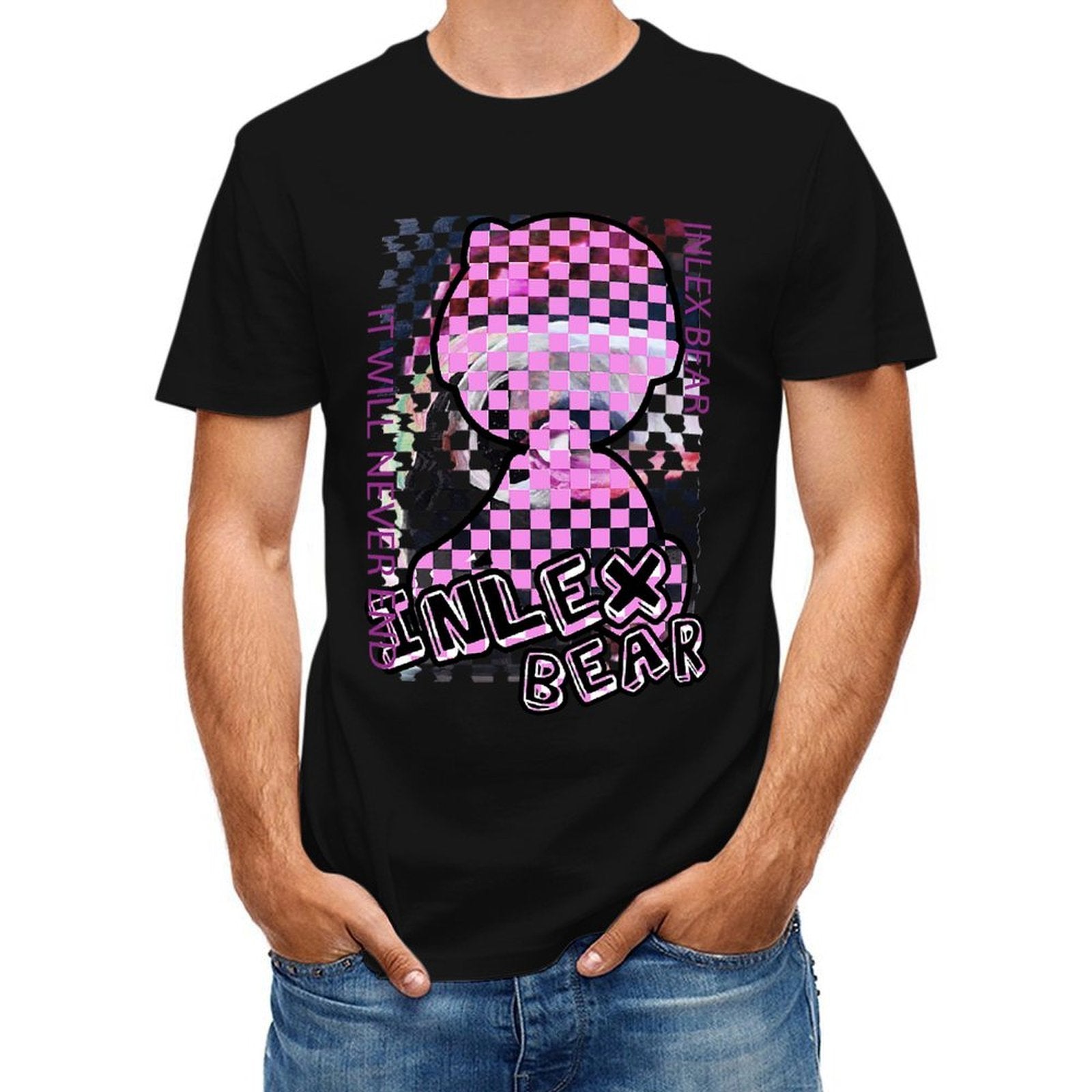 Inlex Bear T-shirtsPrinting Regular T-Shirt