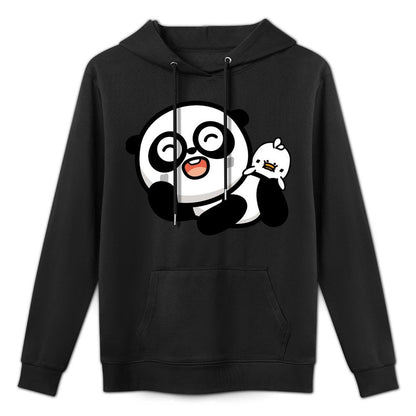 Solid DailyFit Front Graphic Hoodies