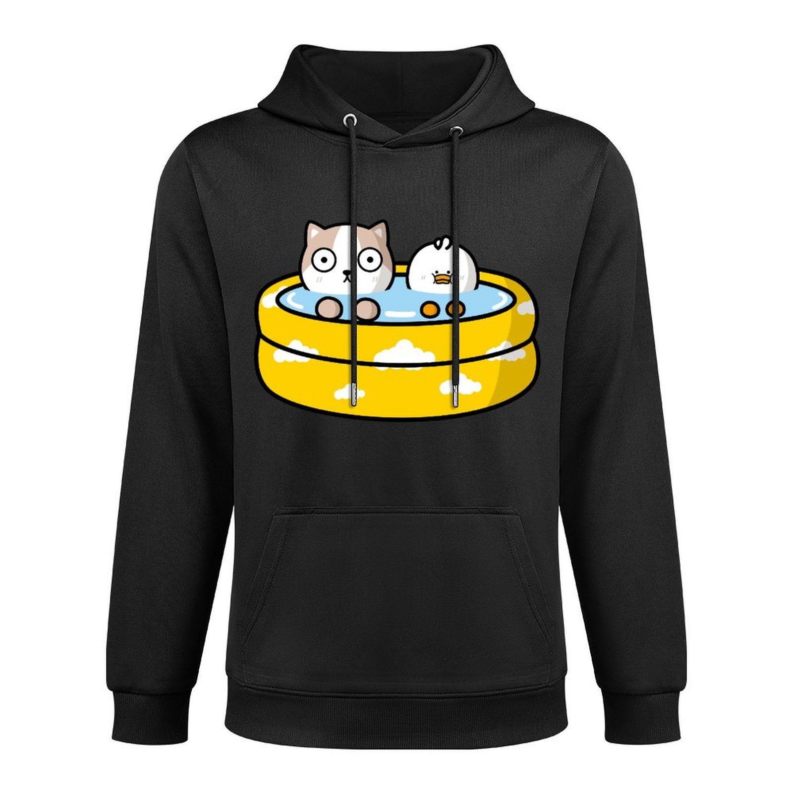 Minimalist SoftWear Front Graphic Hoodies