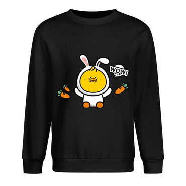 Front Patterned Long Sleeve TopDurable PureStyle