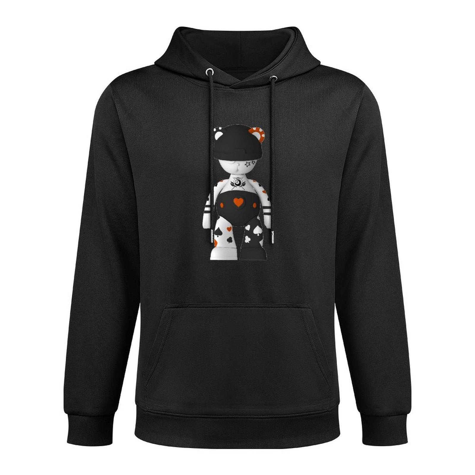 Hoodie Front PatternCleanCut Cotton