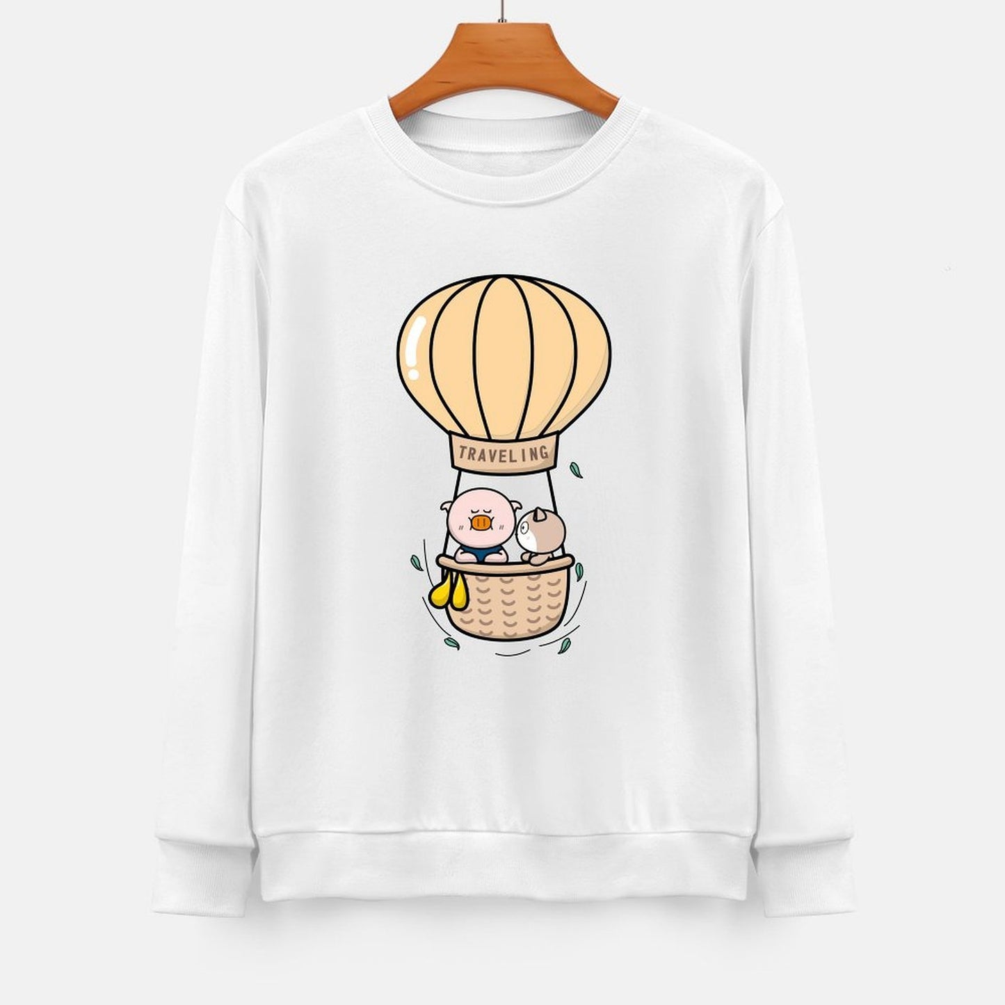 Front Patterned Long Sleeve TopCityStyle EssentialFit