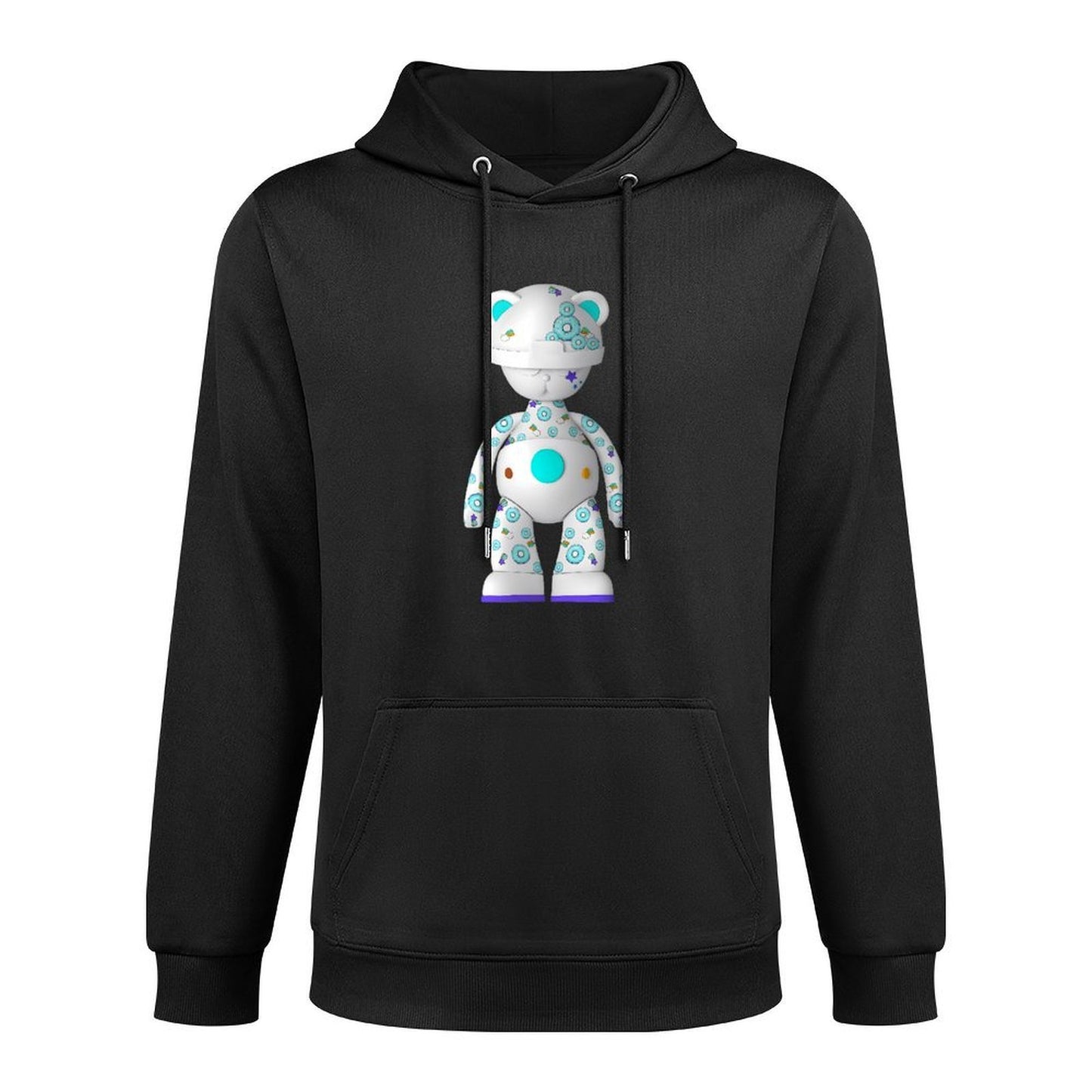 IPIB 250g Hooded Pocket Sweatshirt Front GraphicMen's Hooded  Sweatshirt6000105-3
