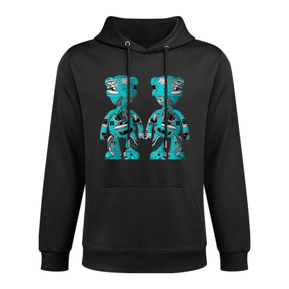 IPIB 250g Hooded Pocket Sweatshirt Front GraphicMen's Hooded  Sweatshirt6000084-5