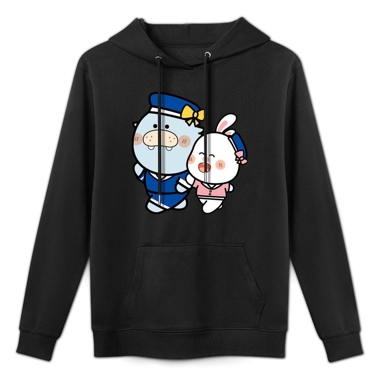 Vintage Print-Ready Front Graphic Hoodies