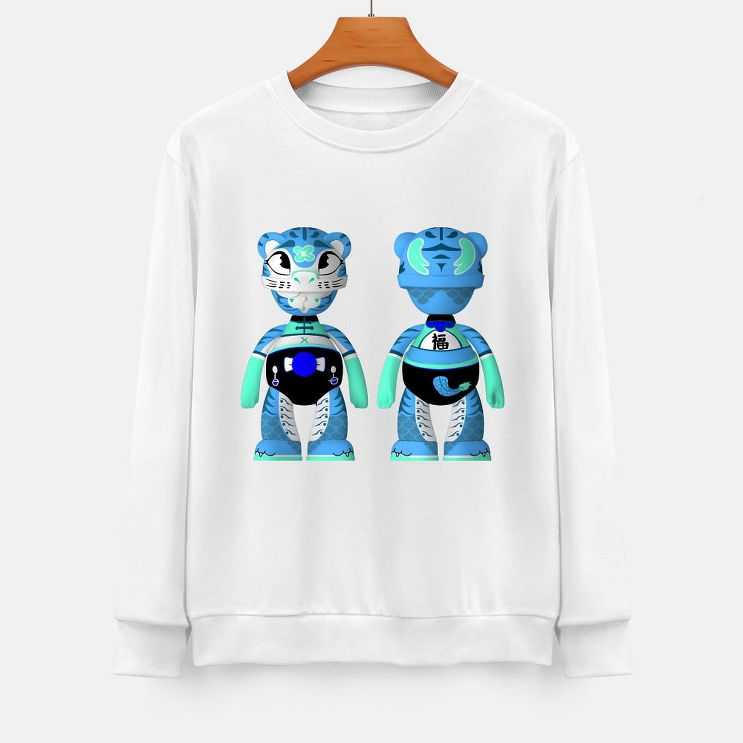 Long Sleeve With Front PatternSolid Slim Fit