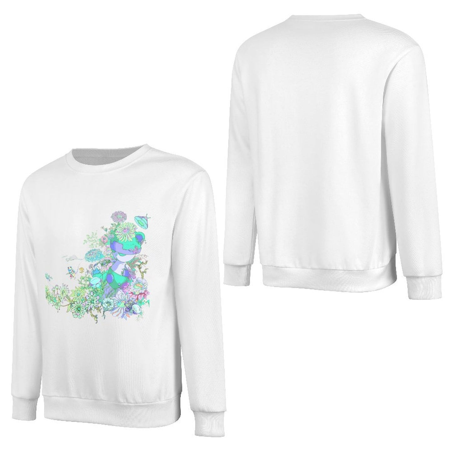 Long Sleeve With Front PatternRefined Soft-Touch