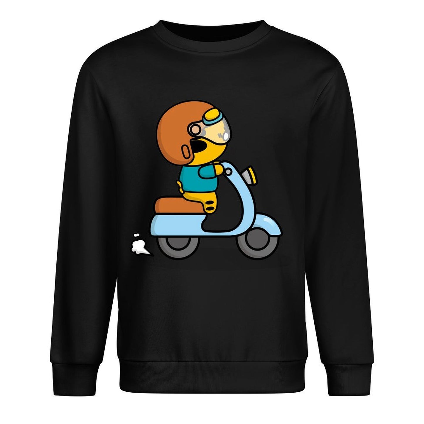 Front Patterned Long Sleeve TopSoftLine StreetStyle