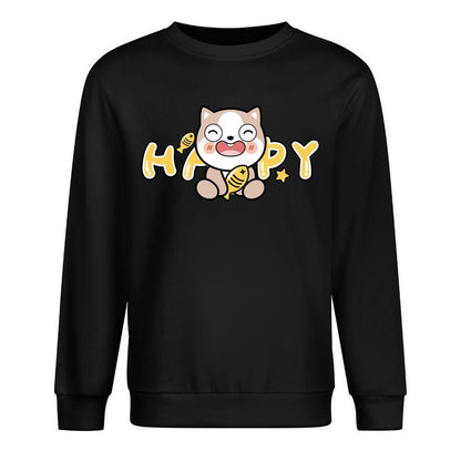 Front Patterned Long Sleeve TopSleek Performance