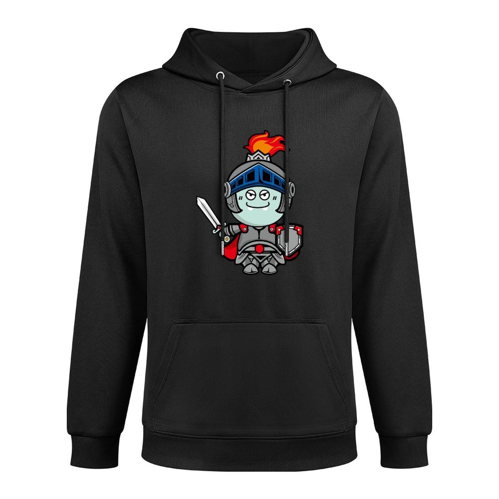 Double-Stitched Vintage Front Graphic Hoodies