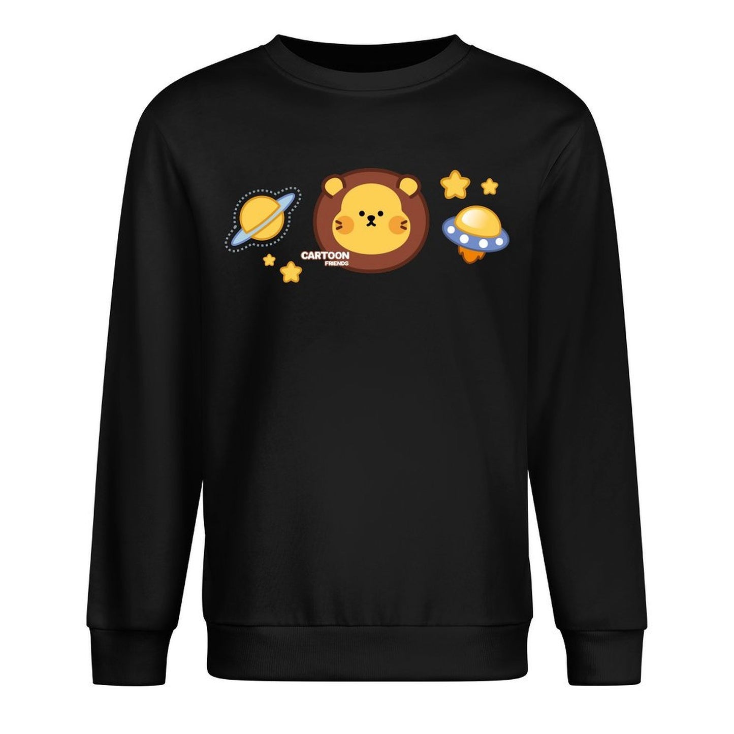 Front Patterned Long Sleeve TopClassic Fit TimelessStyle