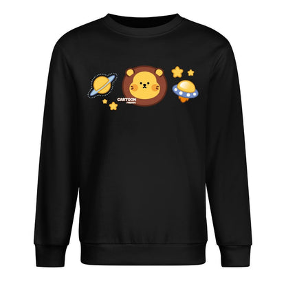 Front Patterned Long Sleeve TopClassic Fit TimelessStyle