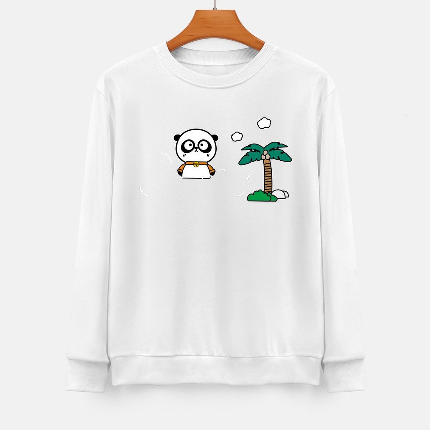 Front Patterned Long Sleeve TopUltra Durable Minimal