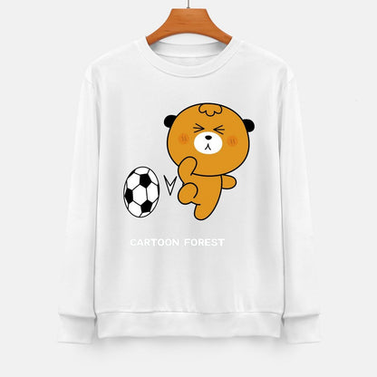 Front Patterned Long Sleeve TopPure ComfortFit