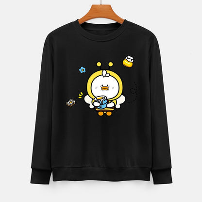  Front Patterned Long Sleeve TopSleek EverydayTee