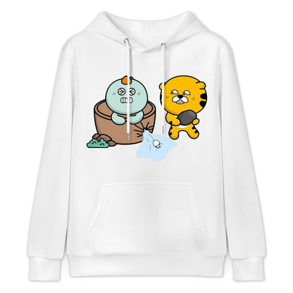 Front Graphic HoodiesCrisp Print Easy-Care