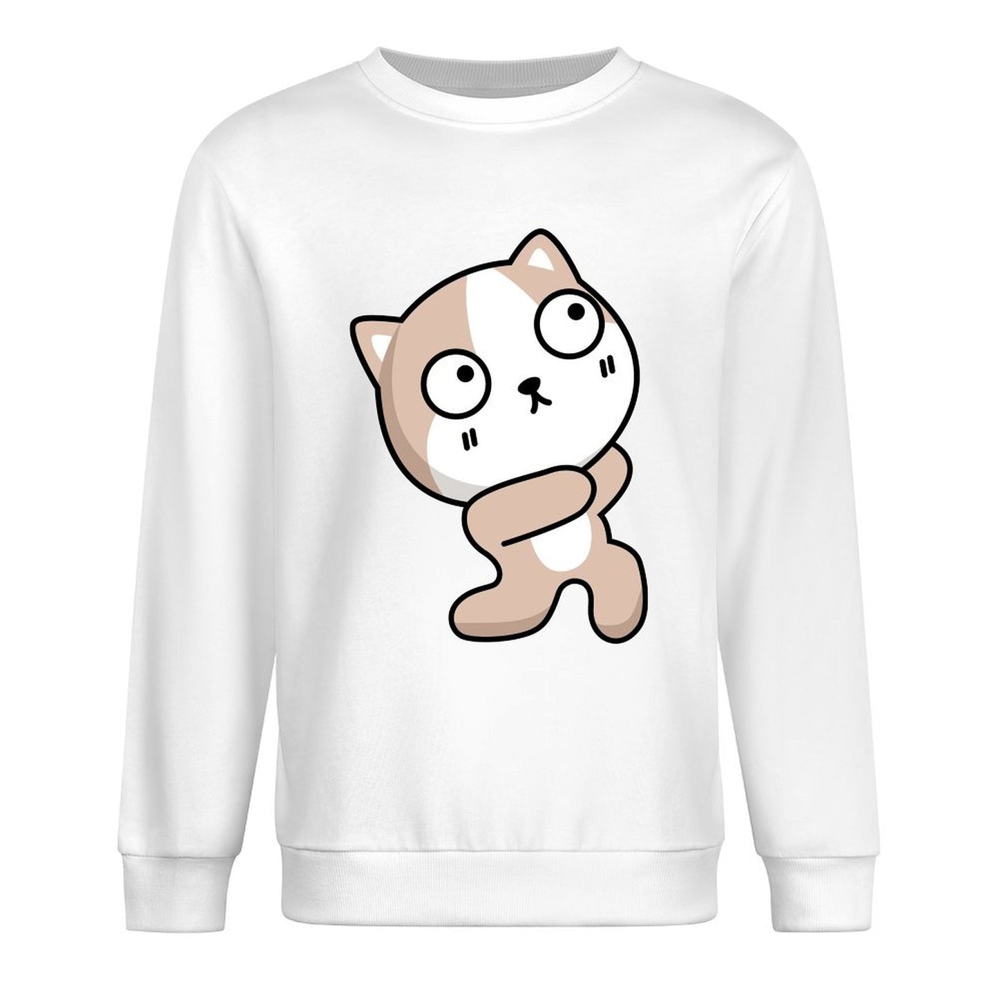 Front Patterned Long Sleeve TopColorfast Reliable