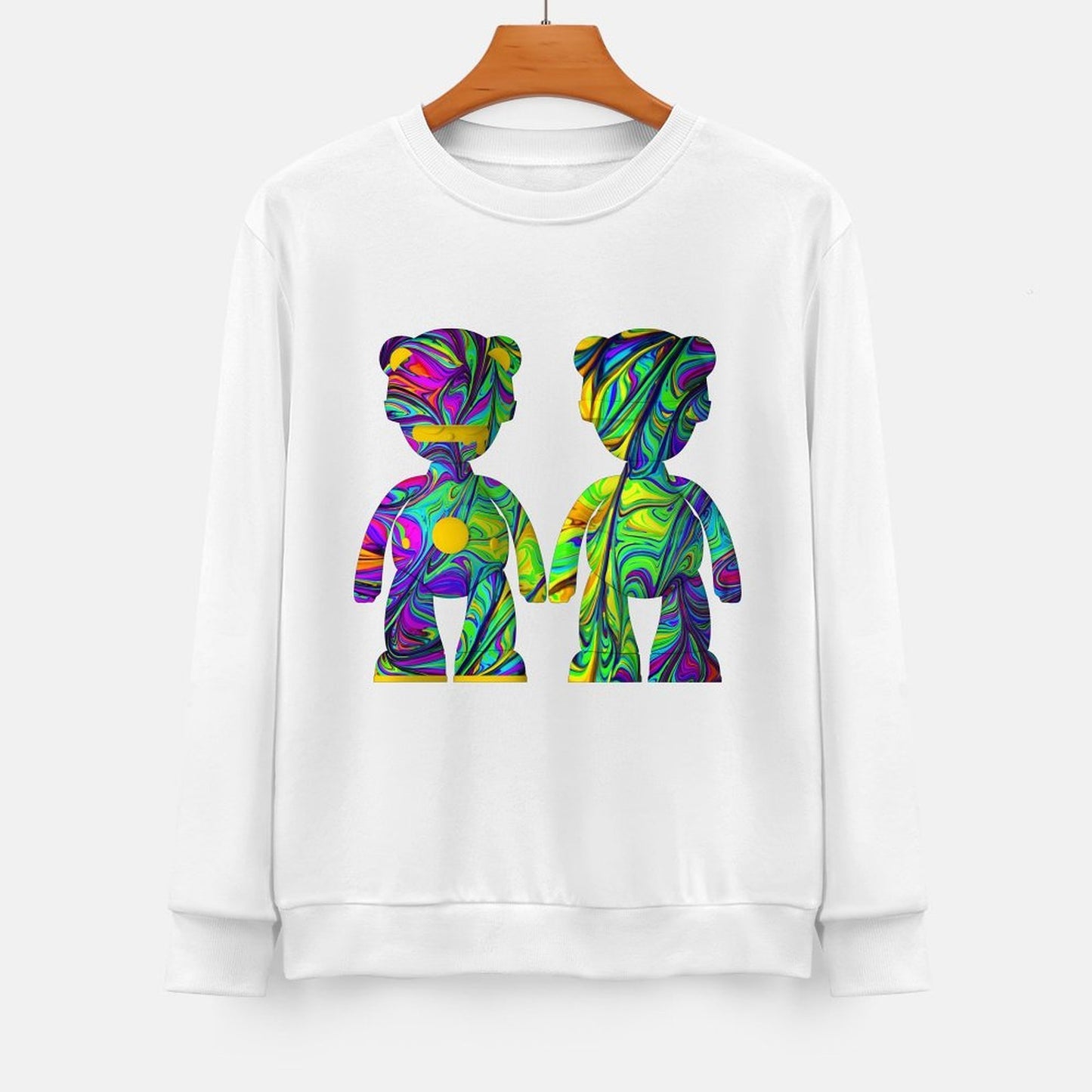 Long Sleeve With Front PatternHeritage Double-Stitched