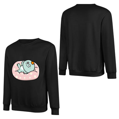 Front Patterned Long Sleeve TopNeutral YearRound