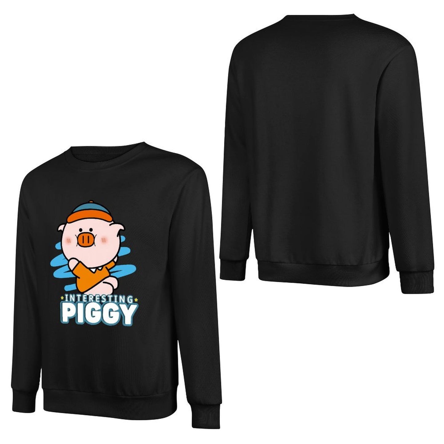 Front Patterned Long Sleeve TopLogo-Ready Tear-Resistant