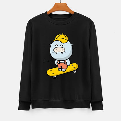  Front Patterned Long Sleeve TopActiveStyle Refined