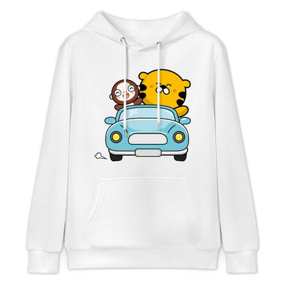 SmoothWear Refined Front Graphic Hoodies