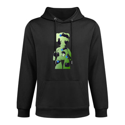 IPIB 250g Hooded Pocket Sweatshirt Front GraphicMen's Hooded  Sweatshirt6000135-1