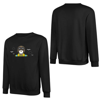 IPBR 250g Crew Neck Long Sleeve Sweatshirt Front GraphicCrew Neck Long Sleeve Sweatshirt4003845