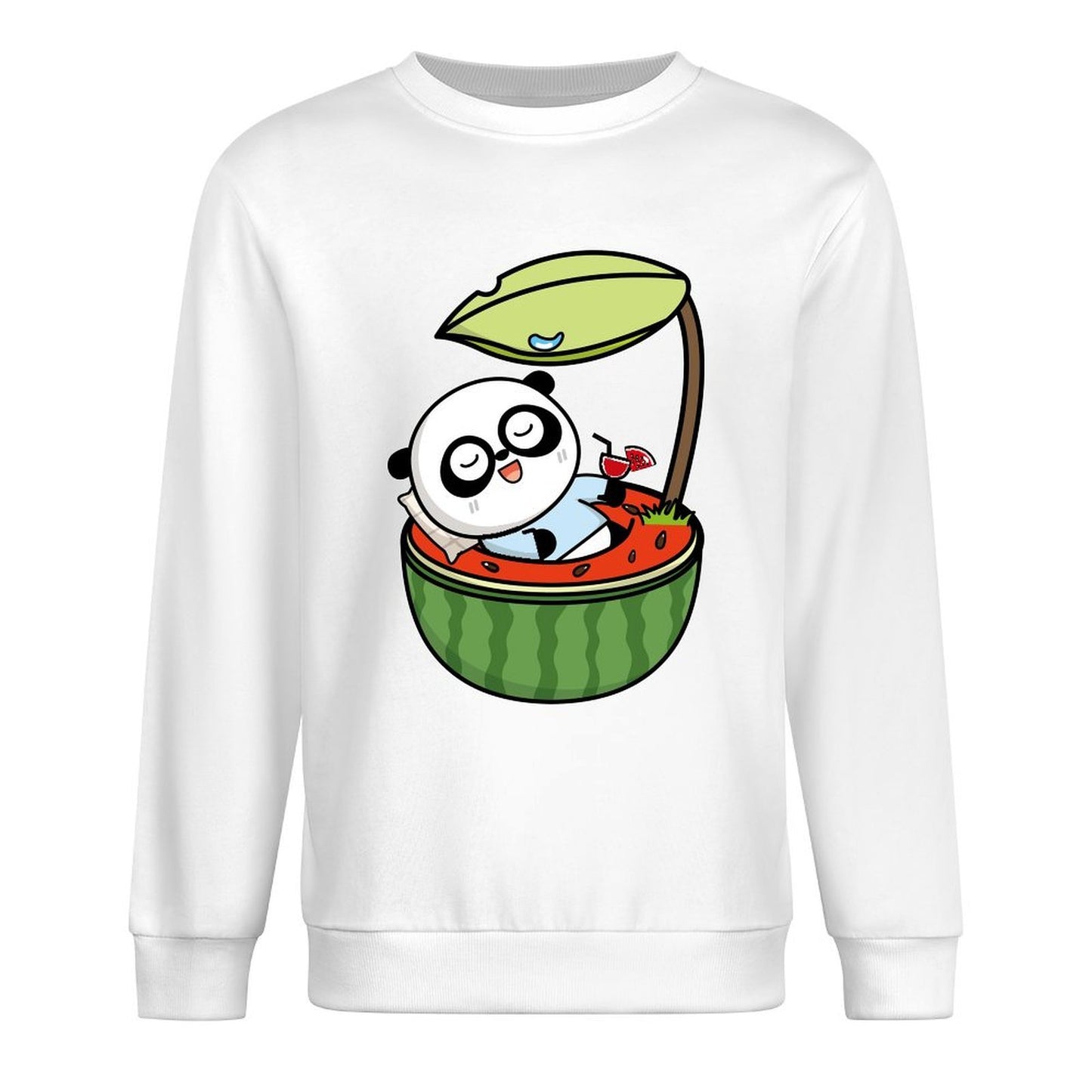 Front Patterned Long Sleeve TopCleanCut Heat-Transfer