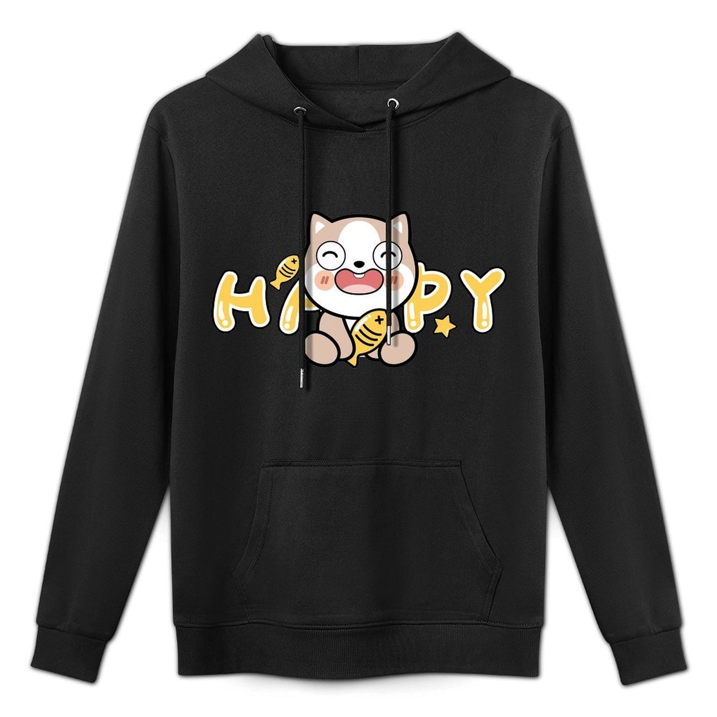 Premium Finish Relaxed Front Graphic Hoodies