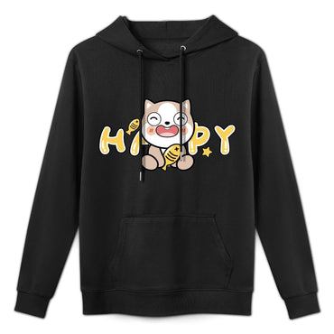 Premium Finish Relaxed Front Graphic Hoodies