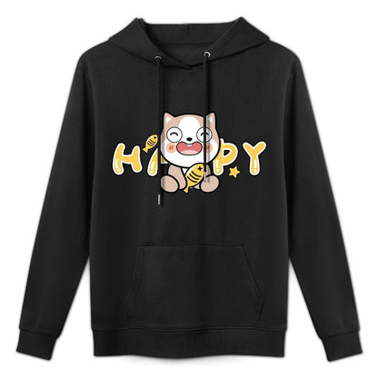 Premium Finish Relaxed Front Graphic Hoodies