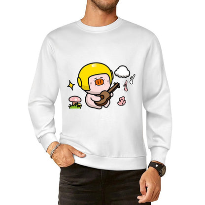 Front Patterned Long Sleeve TopLightweight StreetFit