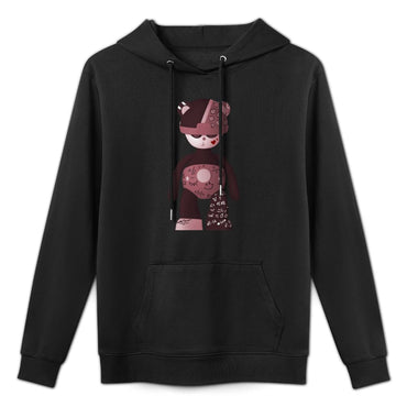 Hoodie Front Pattern Minimalist