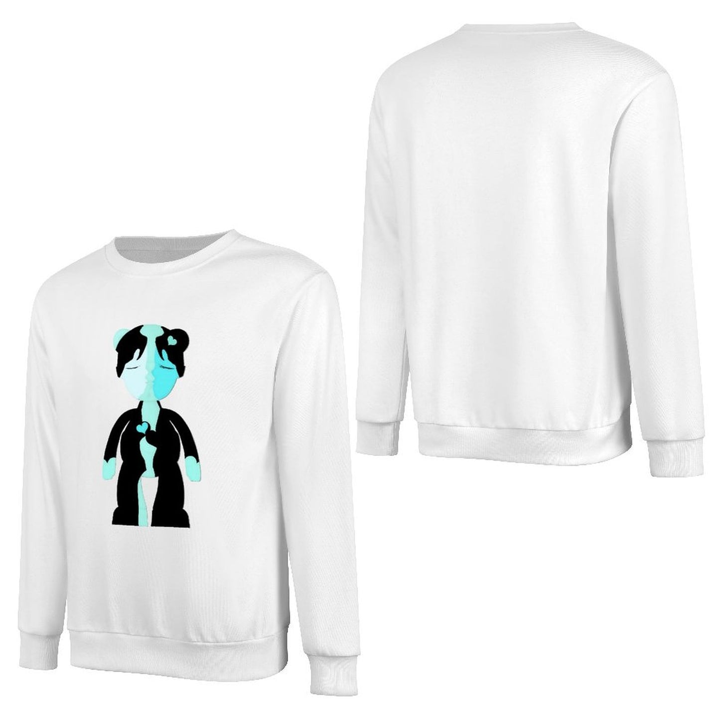 Long Sleeve With Front PatternTear-Resistant Print-Ready