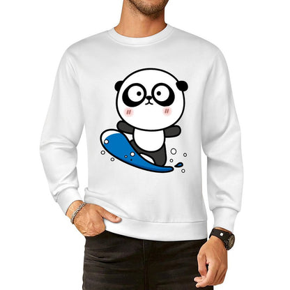 Front Patterned Long Sleeve TopEco-Conscious Relaxed