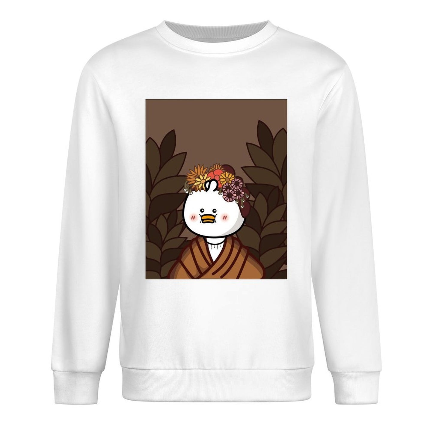 Front Patterned Long Sleeve TopStreetStyle EverydayWear