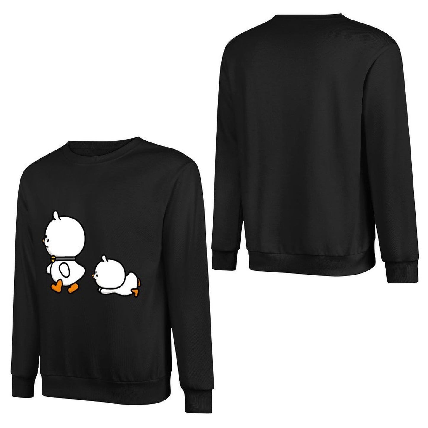 Front Patterned Long Sleeve TopSoft Sleek