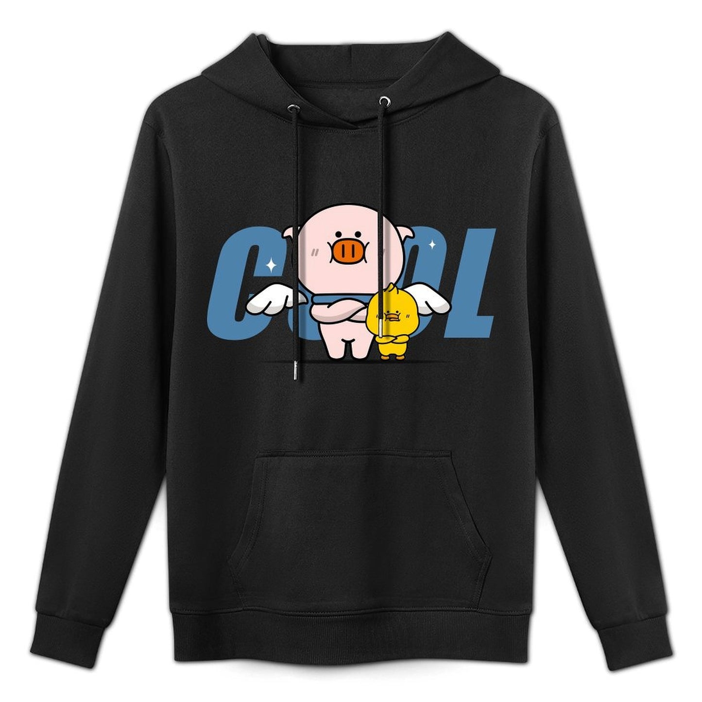 Relaxed Fit CityStyle Front Graphic Hoodies